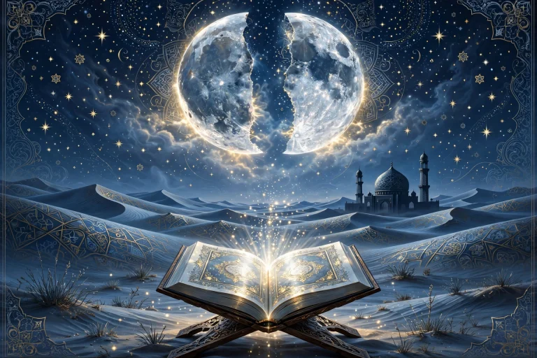 Benefits of Surah Al-Qamar: The Split Moon, the Easy Quran, and Divine Measure