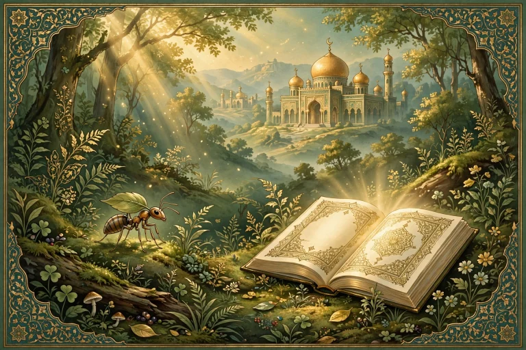 Benefits of Surah An-Naml: Solomon’s Wisdom and the Ant